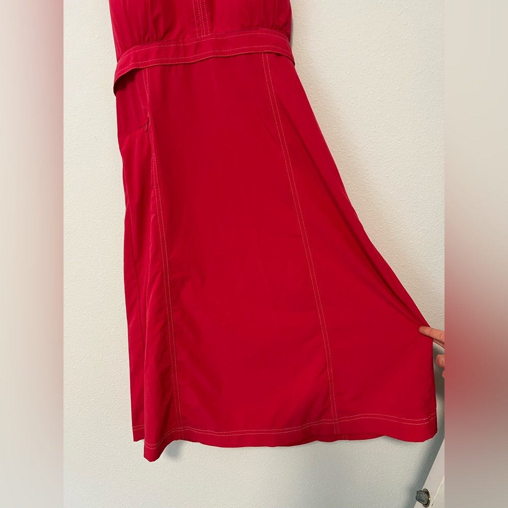 Athleta Pack Everywhere Pink Raspberry Halter Dre… - image 5